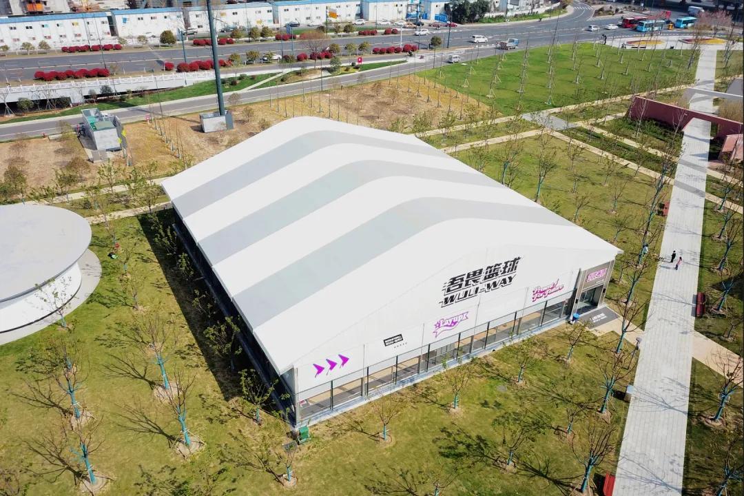 public park sports tent tente de sport dans un parc public