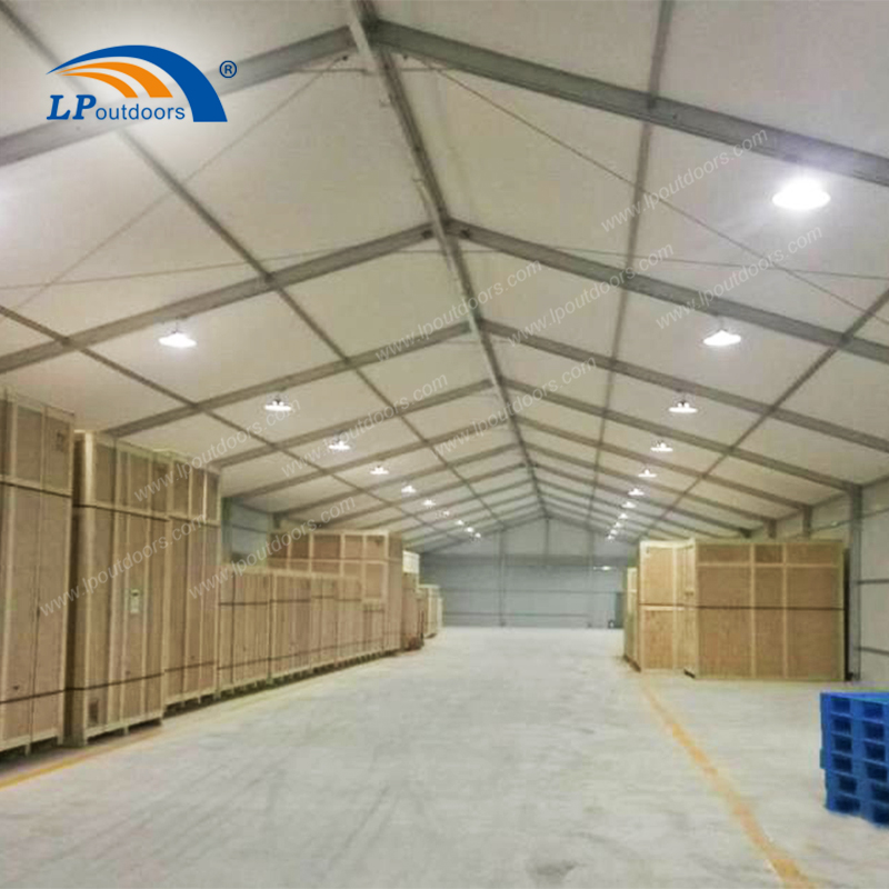 warehouse tent solution solution de tente d'entrepôt