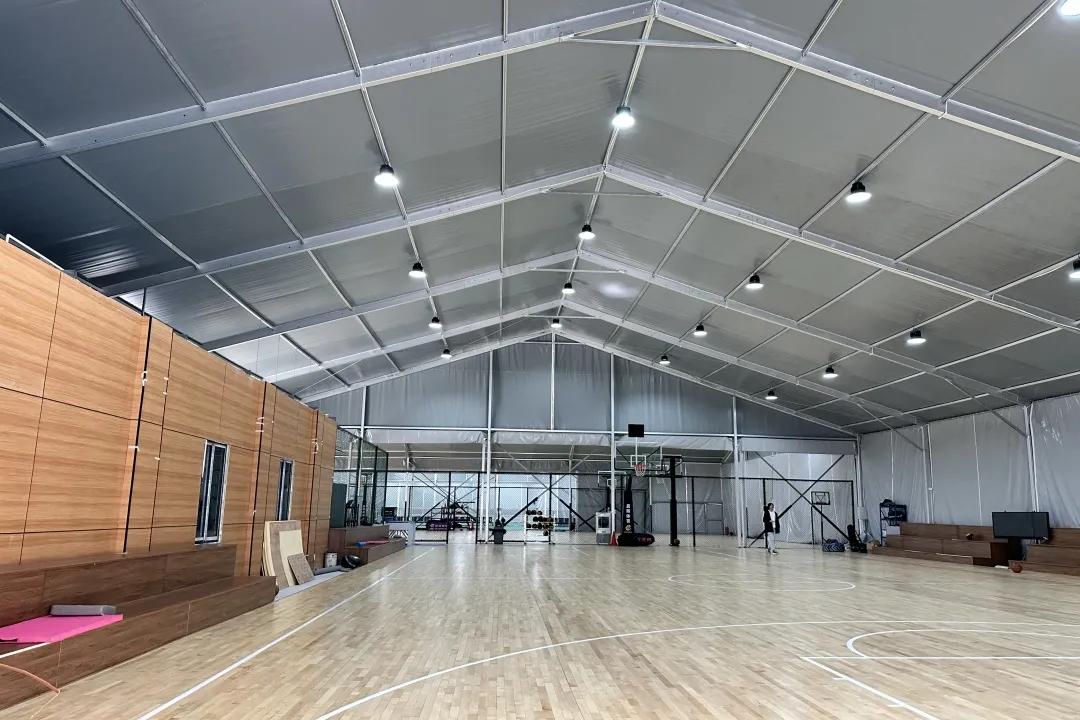 clear span Mixed tent tente mixte à portée libre