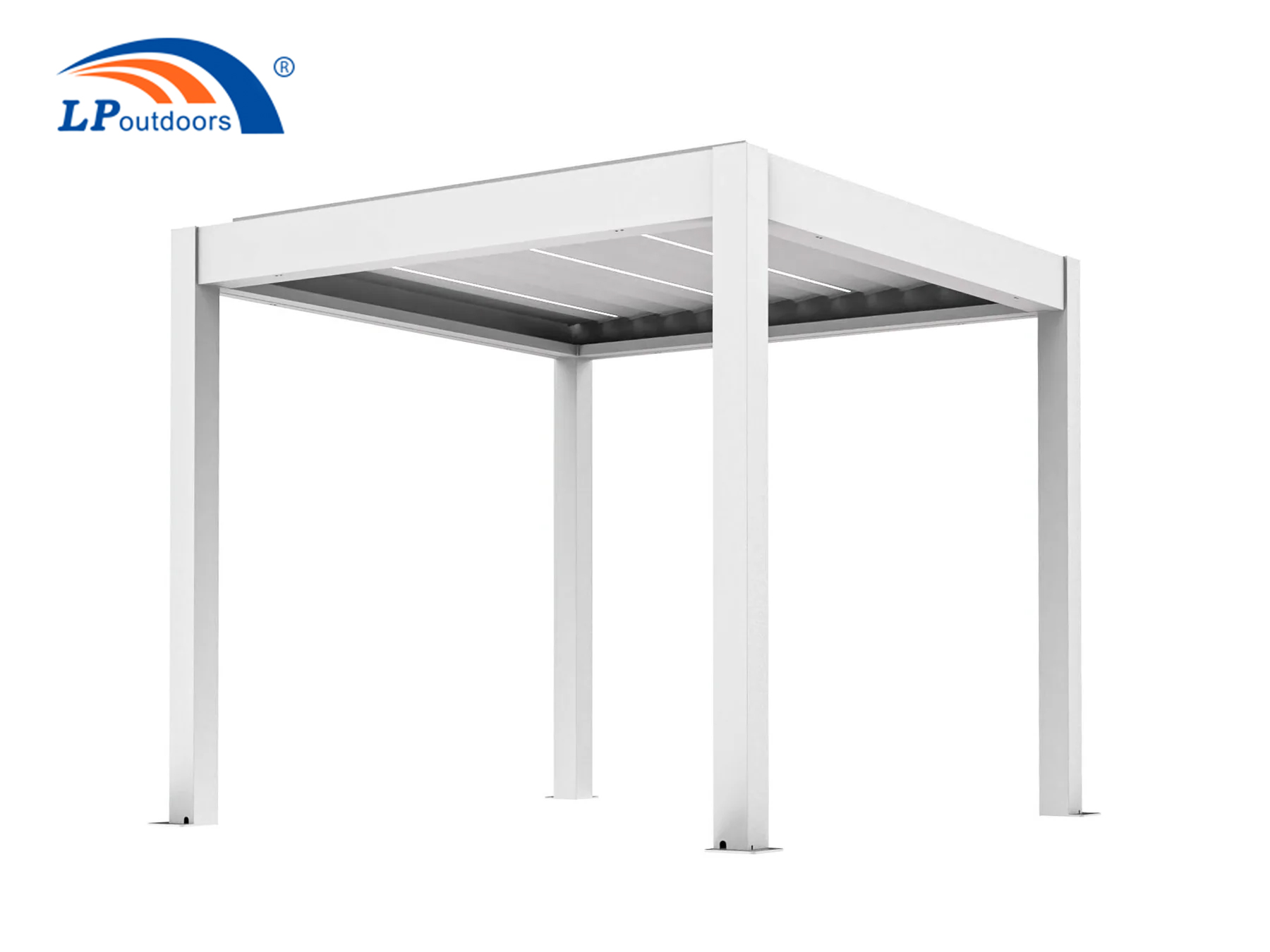 Pergola en aluminium moderne extérieure Bioclimatica 3X3m 3x4m 3x5m 4x4m 5x3m 6x4m Pergola