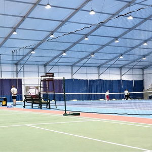Structure de terrain de badminton Clearspan pour l’entraînement en salle en Asie du Sud-Est