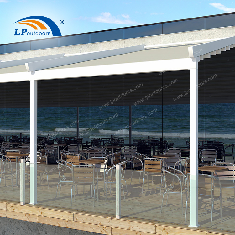 pergola pliante bord de mer