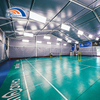 Couverture de terrain de badminton à structure en aluminium et solution de stade