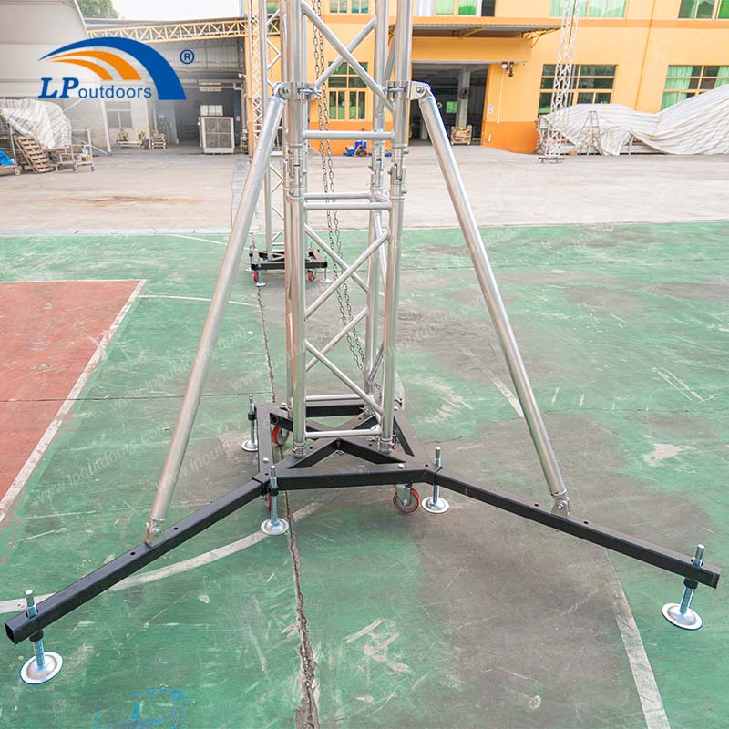 Structure en aluminium extérieur de haute qualité de haute qualité pour scène de concert