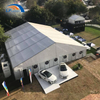 Un bâtiment de garage temporaire à structure à ossature pour un parking de stockage 