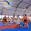Bâtiment de salle de basket-ball polygone à dégagement élevé