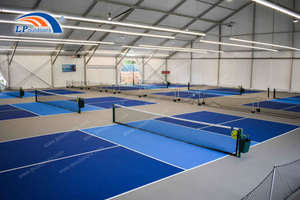Structure d'ombrage de taille standard pour terrain de pickleball