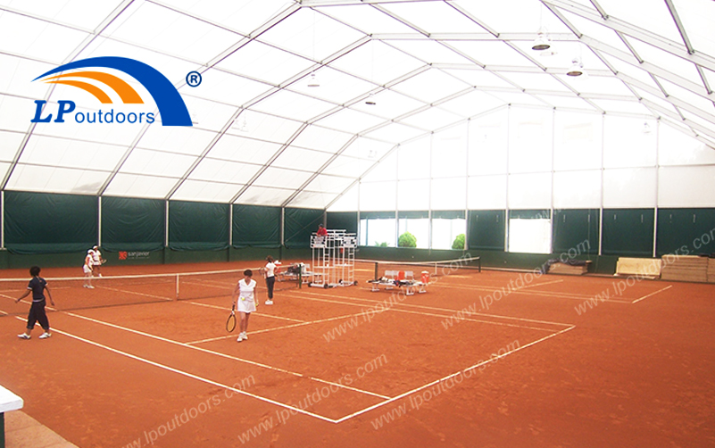 Tente en aluminium de haute qualité de sports de polygone de cadre pour le court de tennis provisoire extérieur