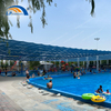 Pergola HDPE rétractable durable de qualité durable pour Utilisation de gardiens de jeu en plein air