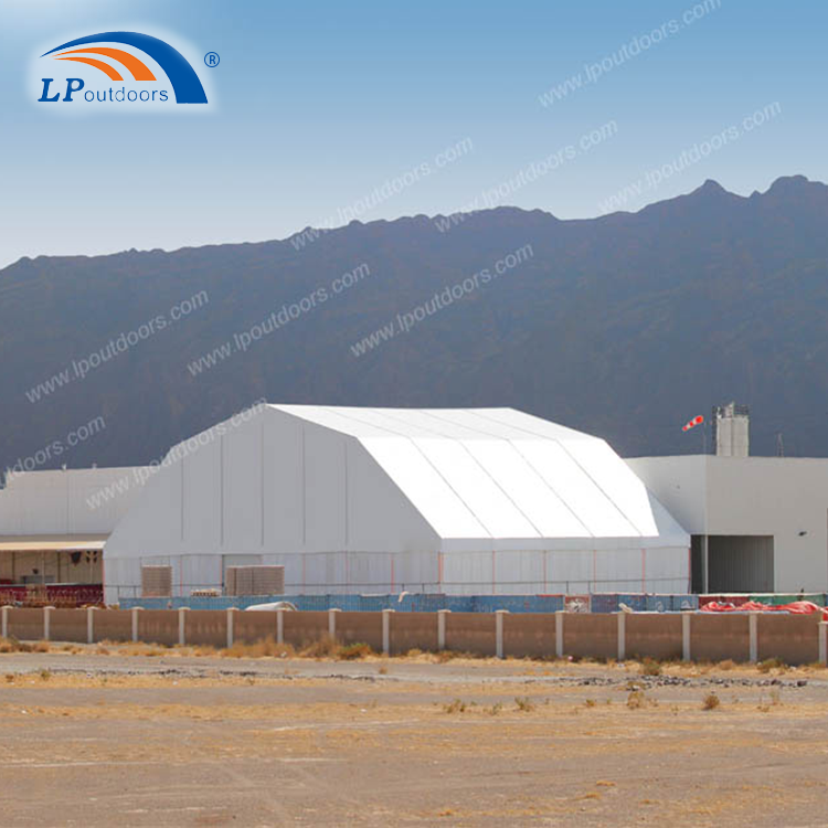 Structure d'entrepôt polygonale à portée claire de 25 m pour le stockage logistique