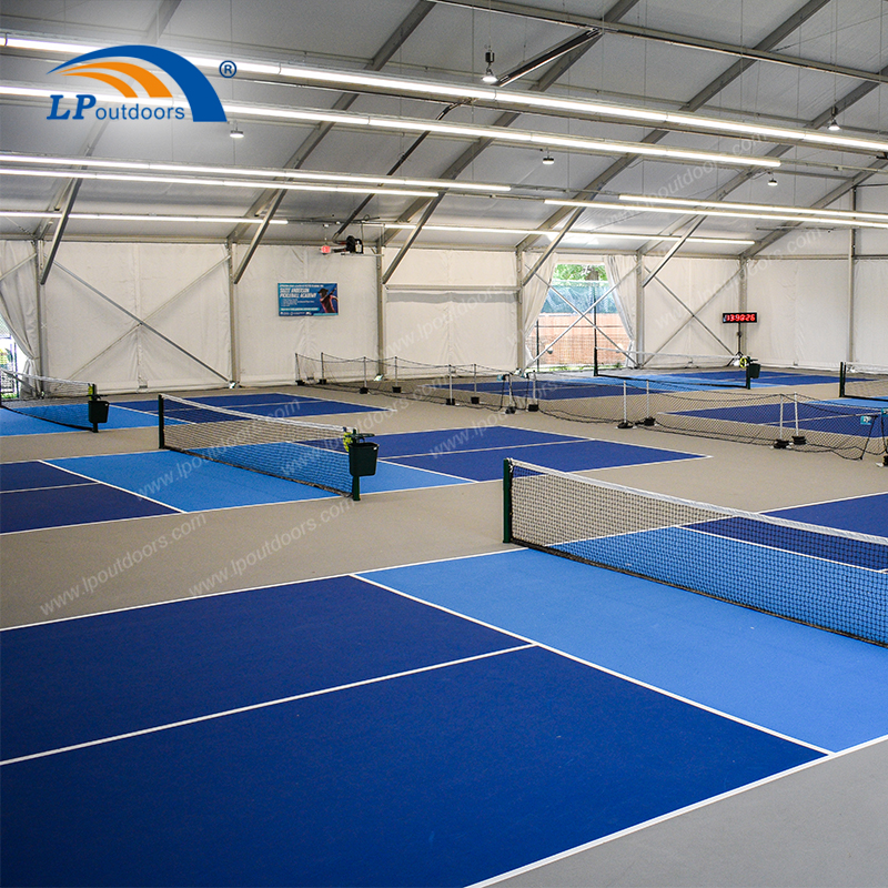 Solutions professionnelles de pickleball d'arène modulaires toutes saisons