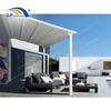 Toit pliant en aluminium intelligent privé personnalisé de pergola