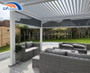 Pergola bioclimatique en aluminium avec toit à persiennes à vendre en Amérique