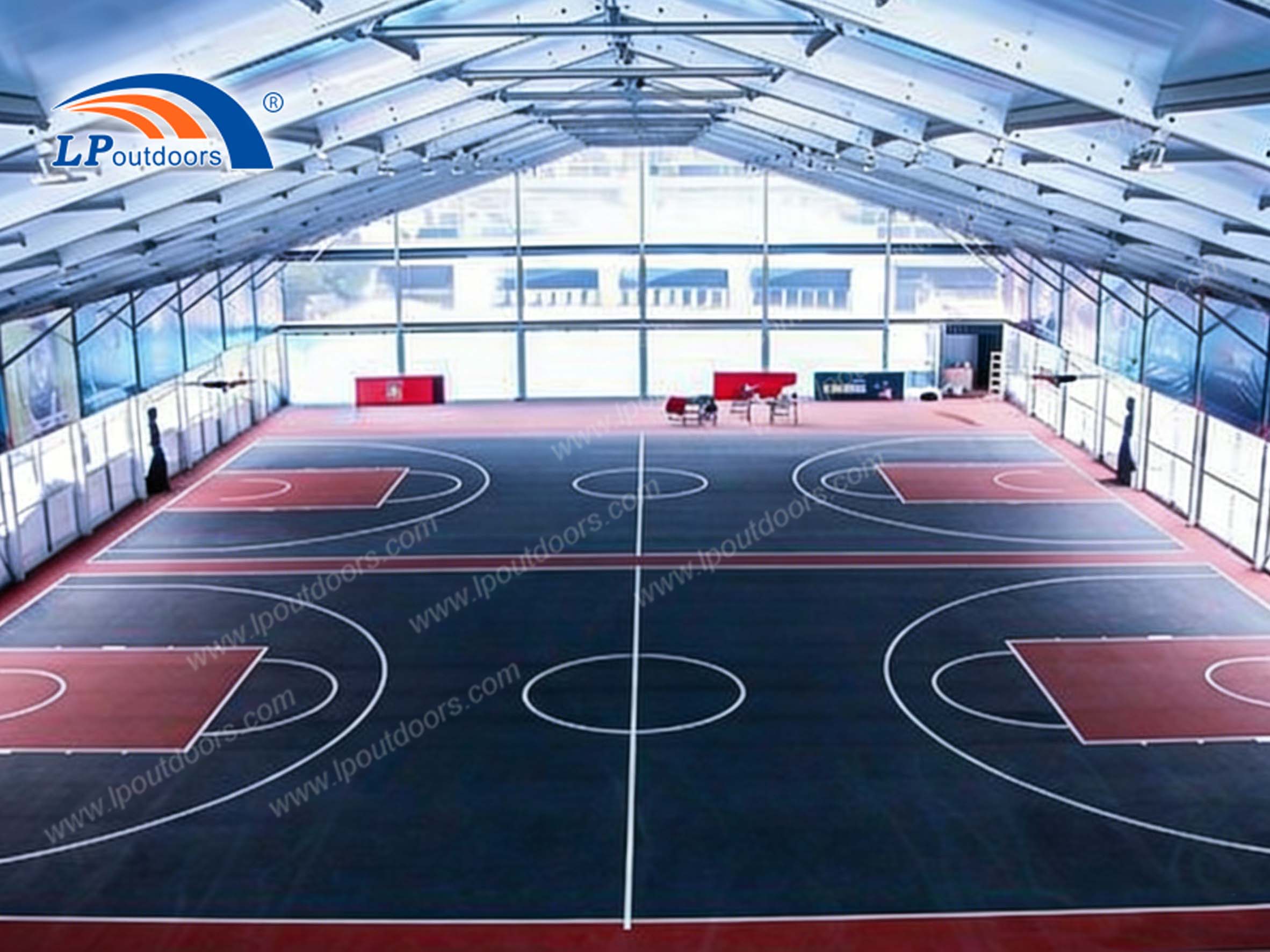 Meilleure structure d’ombrage pour terrain de basket toutes saisons