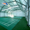 Bâtiment de salle de badminton préfabriqué à toit polygonal | Structure LP