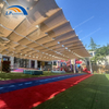 Pergola HDPE rétractable durable de qualité durable pour Utilisation de gardiens de jeu en plein air