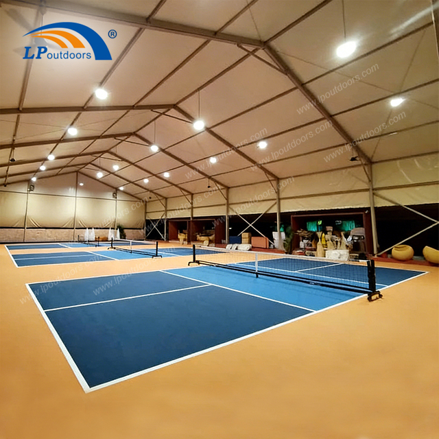 Solutions professionnelles de pickleball d'arène modulaires toutes saisons